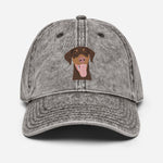 Embroidered Red Doberman Hat ywd4kc-br.myshopify.com