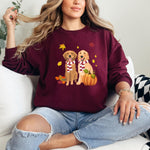 Fall Golden Retriever Sweatshirt ywd4kc-br.myshopify.com