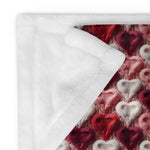 Farmhouse Blanket Knitted Heart Pattern ywd4kc-br.myshopify.com