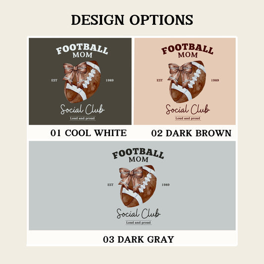 Football Mom Social Club Sweatshirt ywd4kc-br.myshopify.com