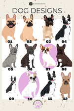 French Bulldog Glass Ornament | Elegant Dog Tree Decor ywd4kc-br.myshopify.com