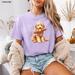 French Croissant Thief Goldendoodle Shirt ywd4kc-br.myshopify.com