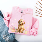 Golden Puppy Easter Dog Shirt, golden retriever gift, golden mama sweatshirt, puppy mom sweater, easter bunny tshirt, easter basket tee ywd4kc-br.myshopify.com