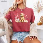 Golden Puppy Easter Dog Shirt, golden retriever gift, golden mama sweatshirt, puppy mom sweater, easter bunny tshirt, easter basket tee ywd4kc-br.myshopify.com