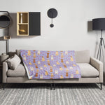 Golden Retriever Blanket With Hearts ywd4kc-br.myshopify.com
