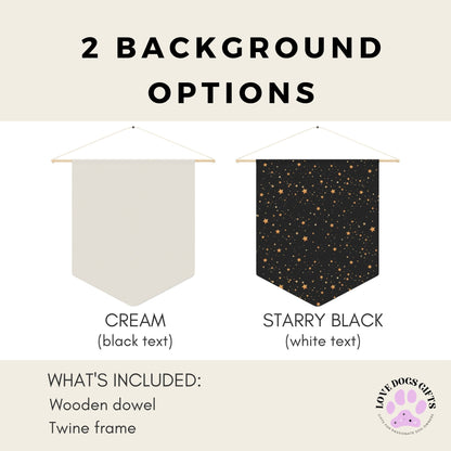 Golden Retriever Pennant Flag ywd4kc-br.myshopify.com