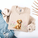 Golden Retriever Puppy Mom Shirt ywd4kc-br.myshopify.com