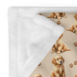 Golden dog puppy blanket ywd4kc-br.myshopify.com