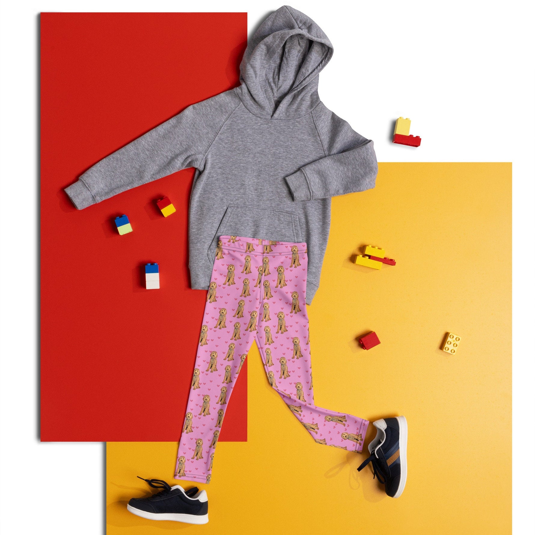 Goldendoodle Leggings For Kids ywd4kc-br.myshopify.com