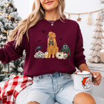 Gothic Golden Retriever Sweatshirt ywd4kc-br.myshopify.com