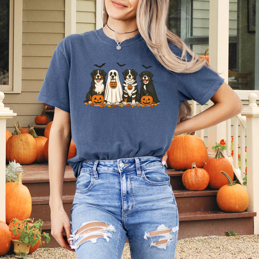 Halloween Bernese Mountain Dog T-Shirt ywd4kc-br.myshopify.com