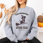 Halloween Dachshund Witch Club Sweatshirt ywd4kc-br.myshopify.com