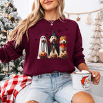 Halloween Ghost Doodles Sweatshirt ywd4kc-br.myshopify.com