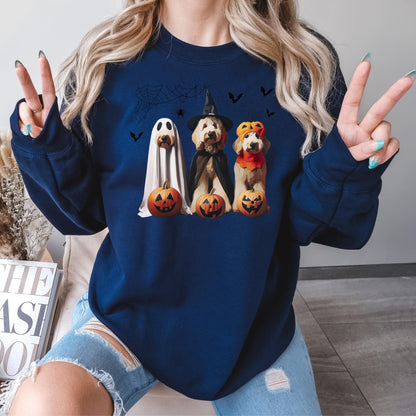 Halloween Ghost Doodles Sweatshirt ywd4kc-br.myshopify.com