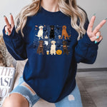 Halloween Labrador Sweatshirt | Spooky Dog Shirt ywd4kc-br.myshopify.com