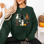 Halloween Labrador Sweatshirt | Spooky Dog Shirt ywd4kc-br.myshopify.com