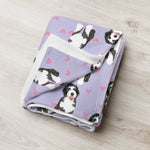 Heart Bernedoodle Blanket ywd4kc-br.myshopify.com
