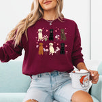 Hearts & Flowers Labrador Sweatshirt | T-Shirt ywd4kc-br.myshopify.com