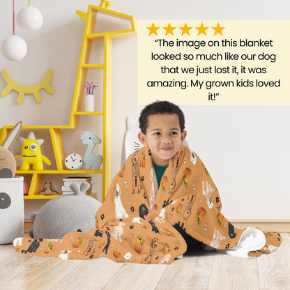 Hello Fall Golden Doodle Blanket ywd4kc-br.myshopify.com