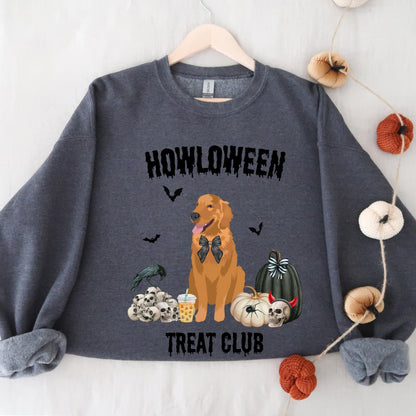 Howloween Golden Retriever Treat Club Shirt ywd4kc-br.myshopify.com
