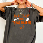 I'm Literally Just A Treat Dealer Shirt | Halloween Dog Mom Sweatshirt ywd4kc-br.myshopify.com