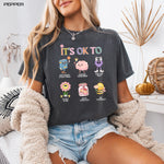 It's Okay To Kids First Grade Teacher Shirt ywd4kc-br.myshopify.com