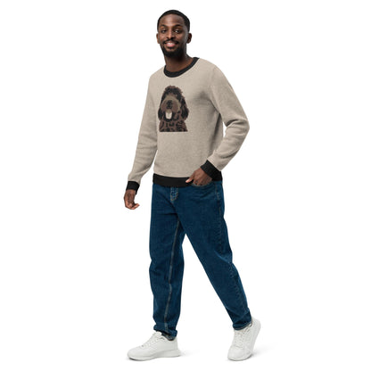 Knitted Chocolate Goldendoodle Sweater ywd4kc-br.myshopify.com