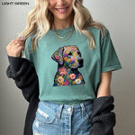 Labrador Retriever T-Shirt Inspired By Claude Monet ywd4kc-br.myshopify.com