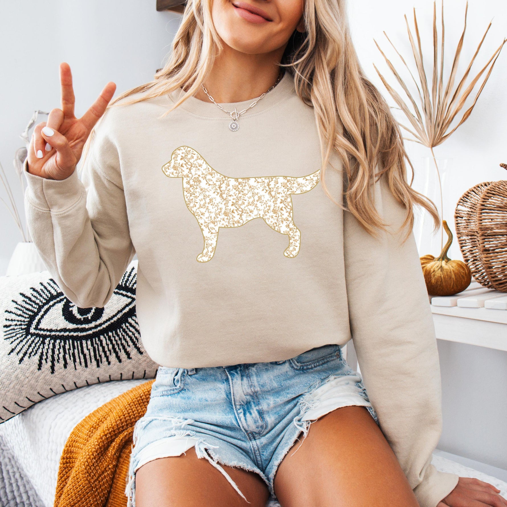 Labrador Toile De Jouy Shirt ywd4kc-br.myshopify.com