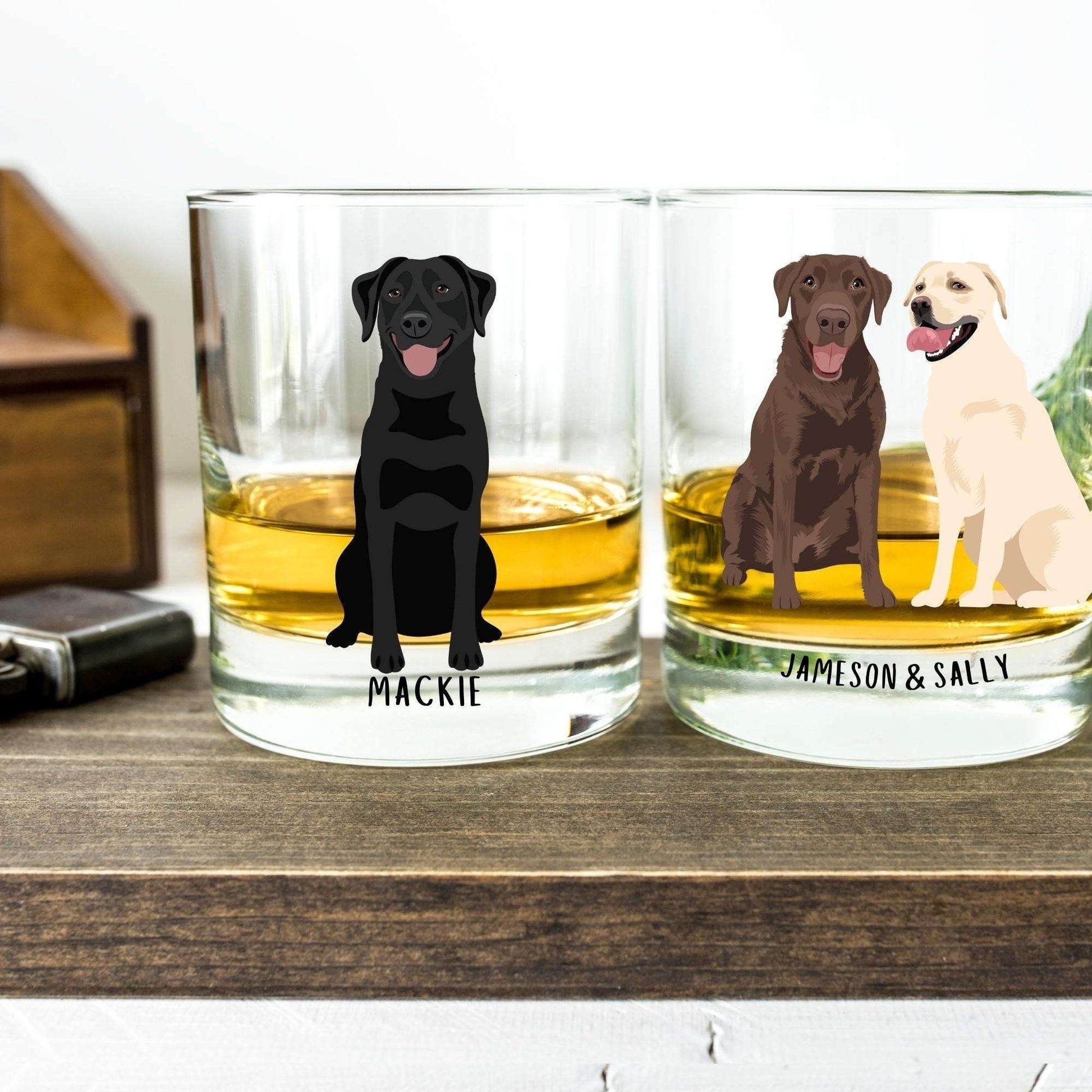 Labrador retriever whiskey glass ywd4kc-br.myshopify.com