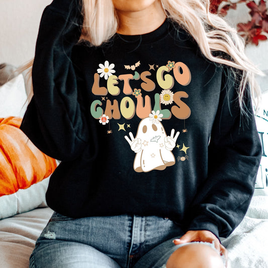 Lets Go Ghouls Cutecore Halloween Sweatshirt ywd4kc-br.myshopify.com