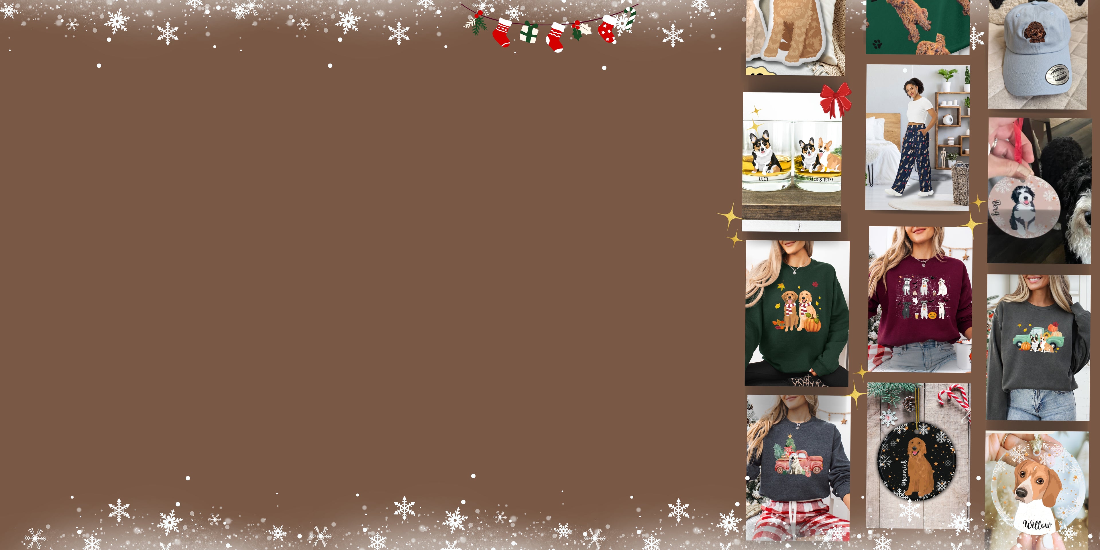 Love Dogs Gifts Dog Mom Christmas Gifts