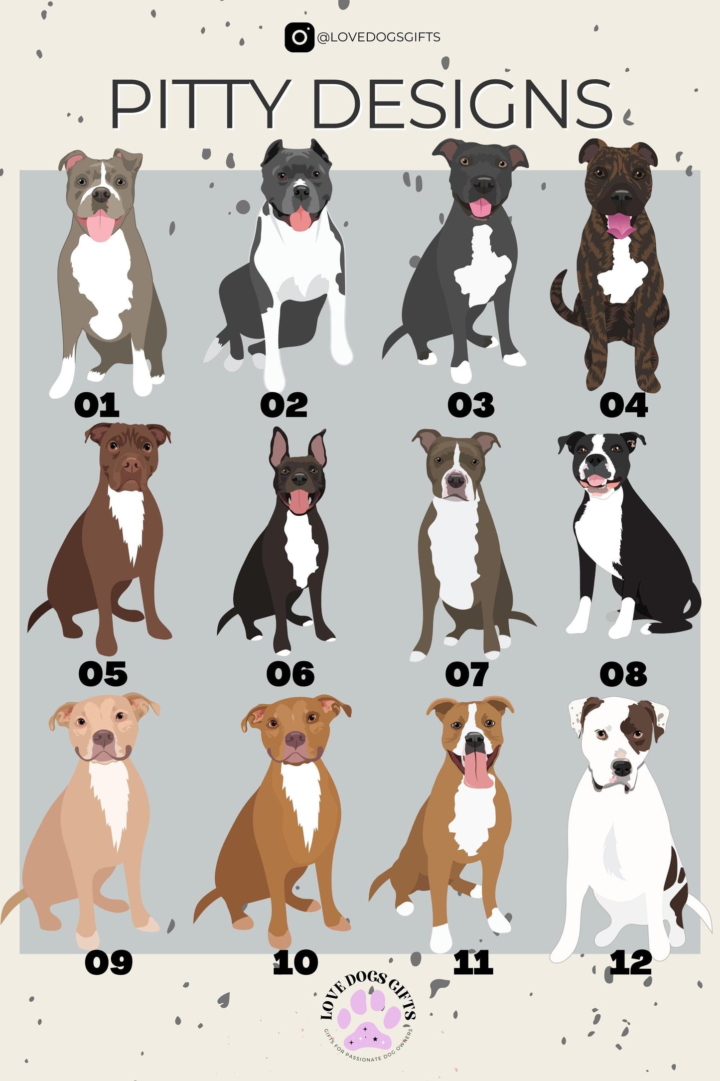 Mix & Match Dog Garden Flag | Personalized ywd4kc-br.myshopify.com