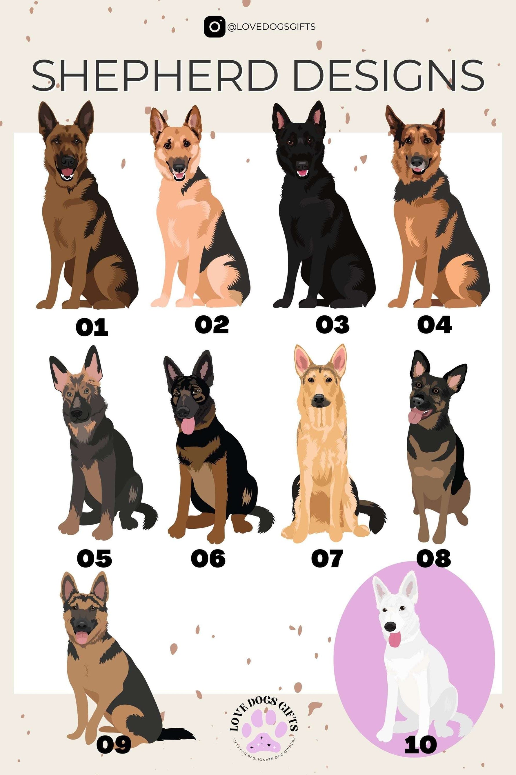 Mix & Match Personalized Dog Breed Whiskey Glass ywd4kc-br.myshopify.com