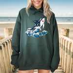 Orca Whale Surfing The Wave Shirt ywd4kc-br.myshopify.com