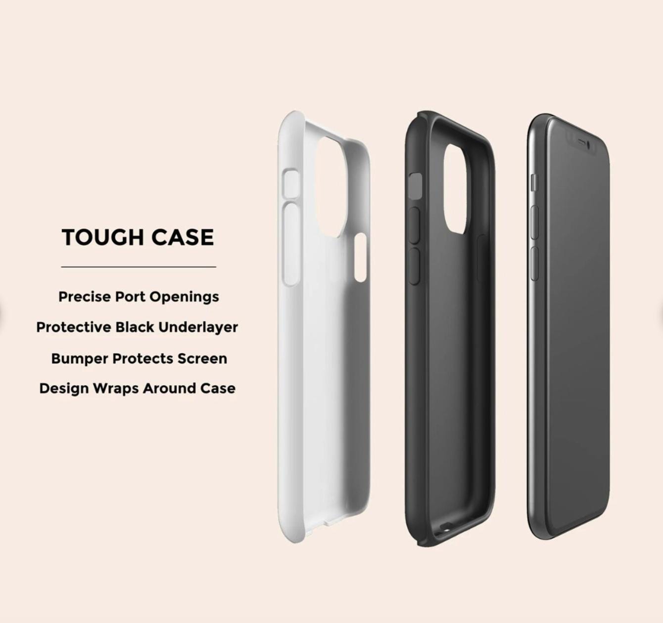 Peachy Golden Retriever Phone Case | Magsafe for iPhone ywd4kc-br.myshopify.com