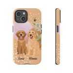 Peachy Golden Retriever Phone Case | Magsafe for iPhone ywd4kc-br.myshopify.com