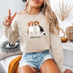 Personalized Beagle Dog Sweatshirt & T-Shirt ywd4kc-br.myshopify.com