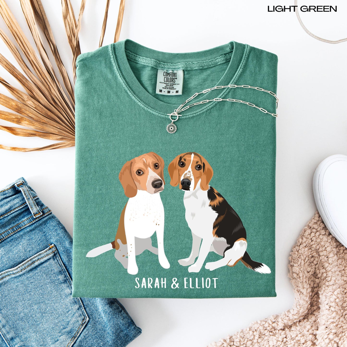 Personalized Beagle Dog Sweatshirt & T-Shirt ywd4kc-br.myshopify.com