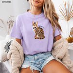 Personalized Bengal Cat Mom Shirt ywd4kc-br.myshopify.com