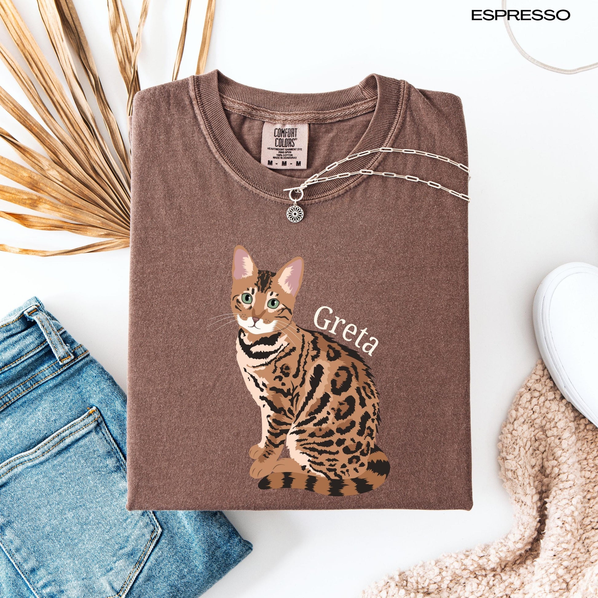 Personalized Bengal Cat Mom Shirt ywd4kc-br.myshopify.com