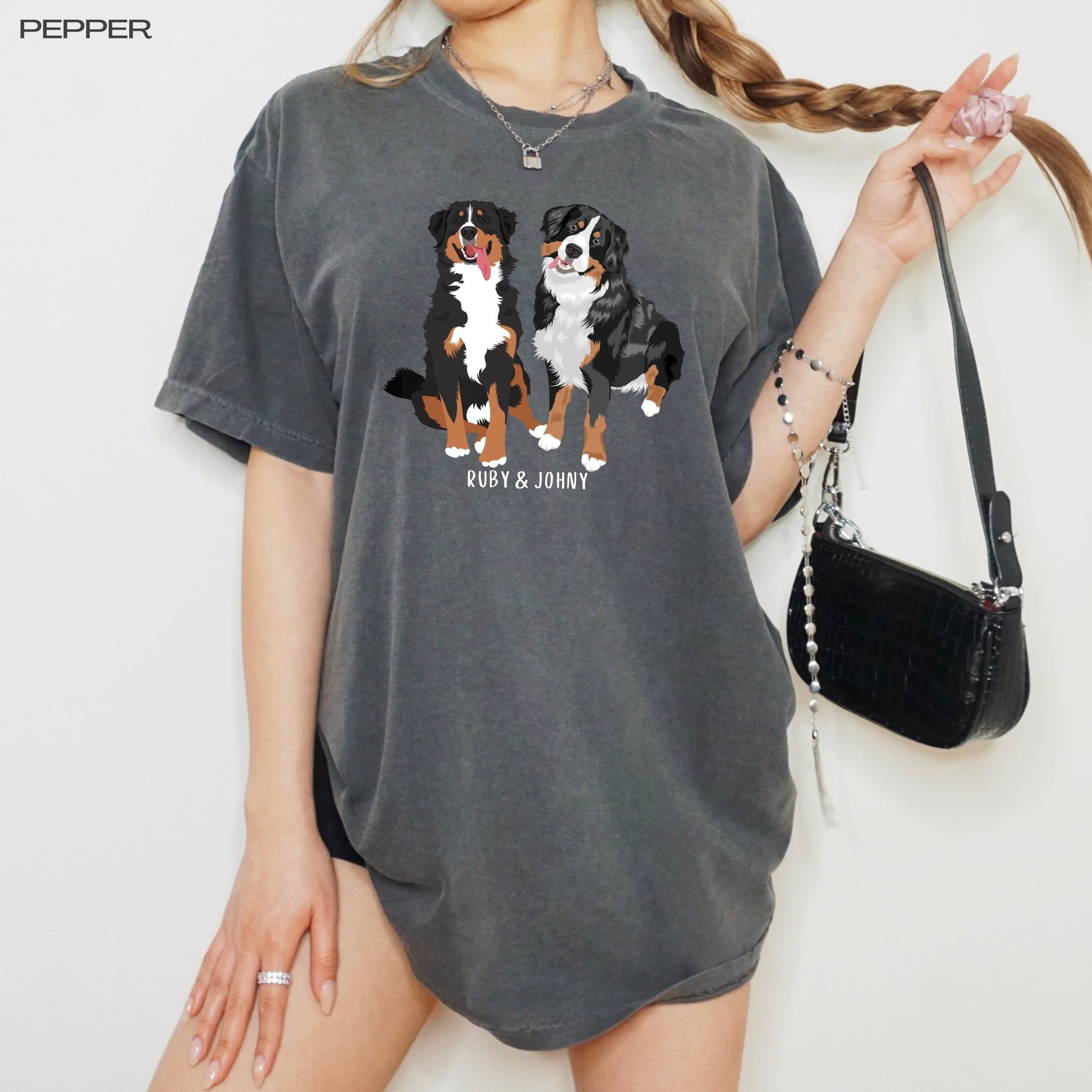 Personalized Bernese Mountain Dog Shirt ywd4kc-br.myshopify.com