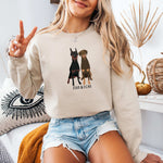 Personalized Doberman Sweatshirt ywd4kc-br.myshopify.com