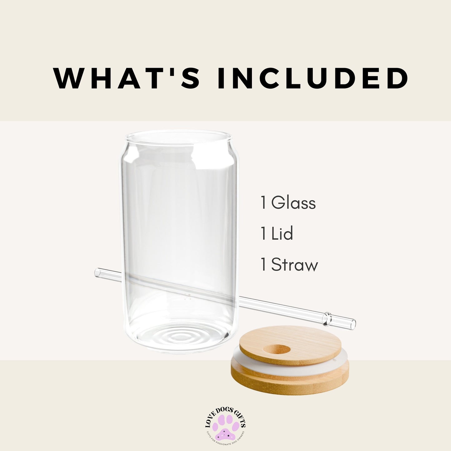 Personalized French Bulldog Tumbler Glass ywd4kc-br.myshopify.com