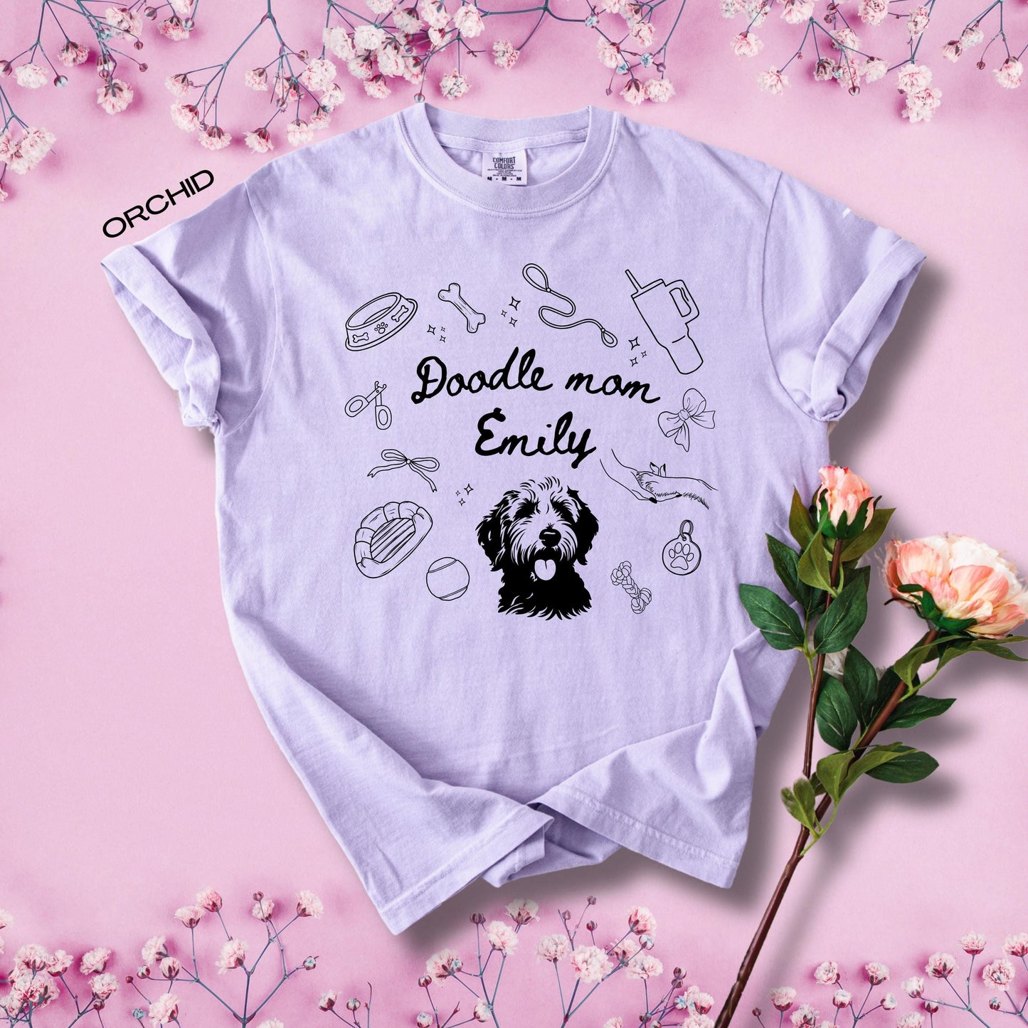 Personalized Golden Doodle Mom Shirt ywd4kc-br.myshopify.com