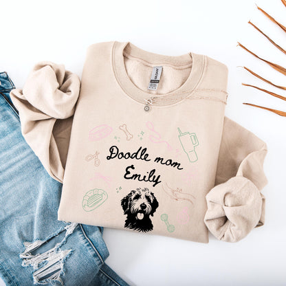 Personalized Golden Doodle Mom Shirt ywd4kc-br.myshopify.com