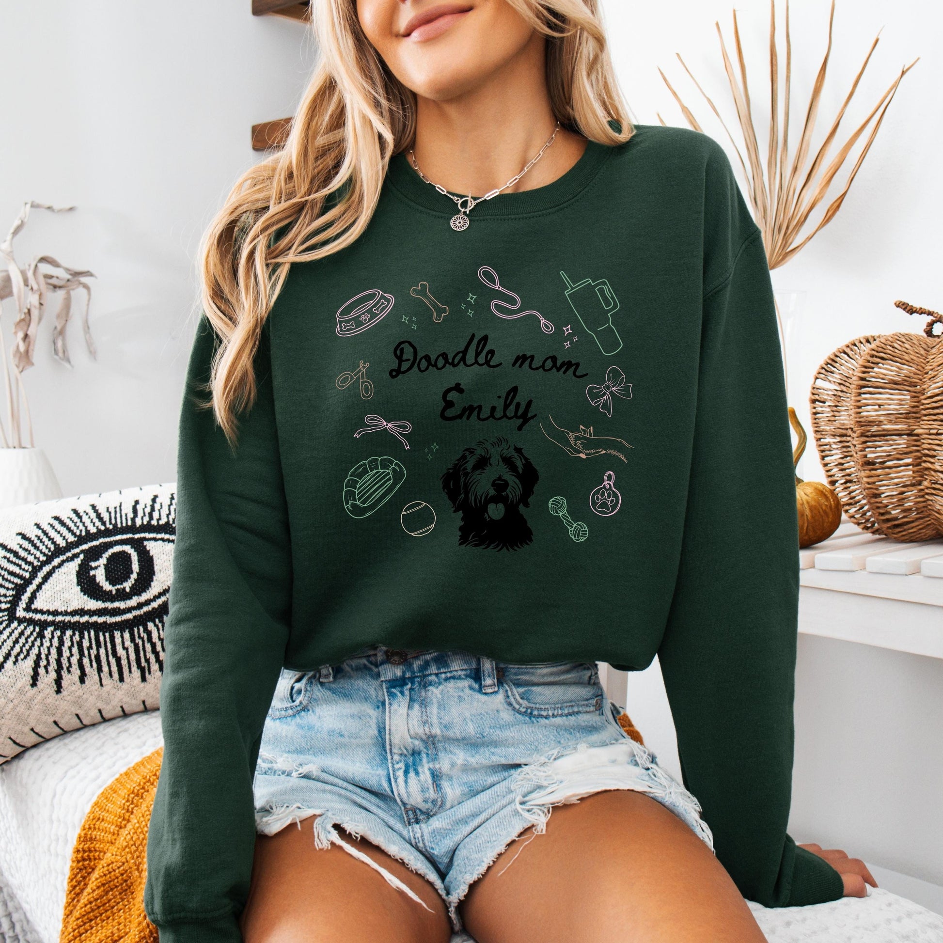 Personalized Golden Doodle Mom Shirt ywd4kc-br.myshopify.com