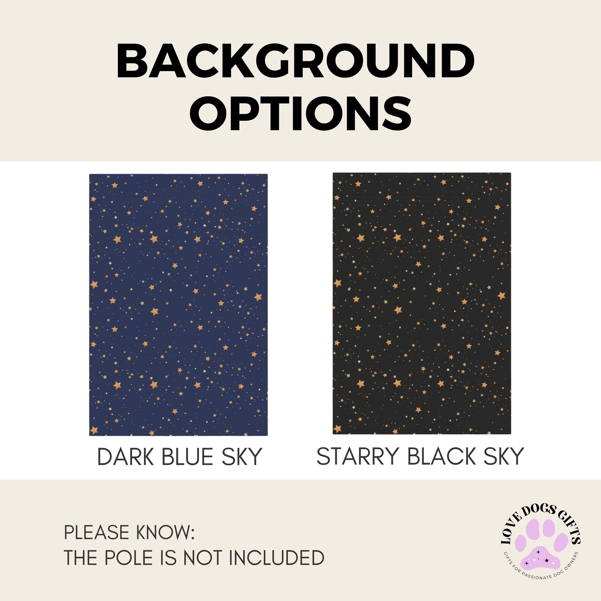 Personalized Golden Retriever Garden Flag | House Is Guarded By Dog ywd4kc-br.myshopify.com