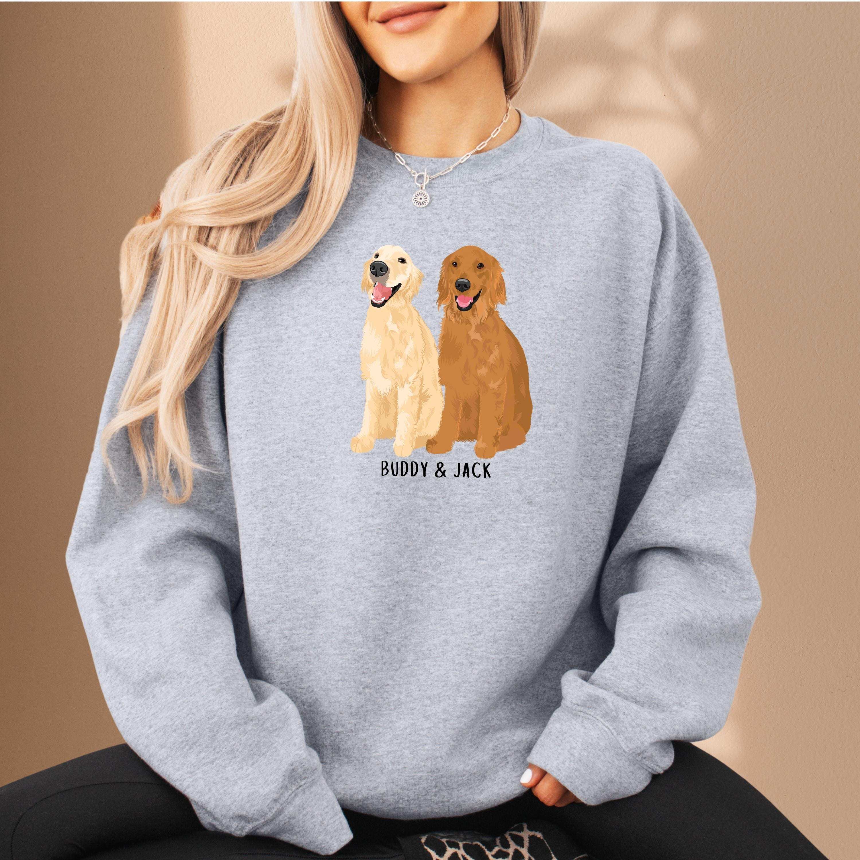 Personalized Golden Retriever Shirt ywd4kc-br.myshopify.com