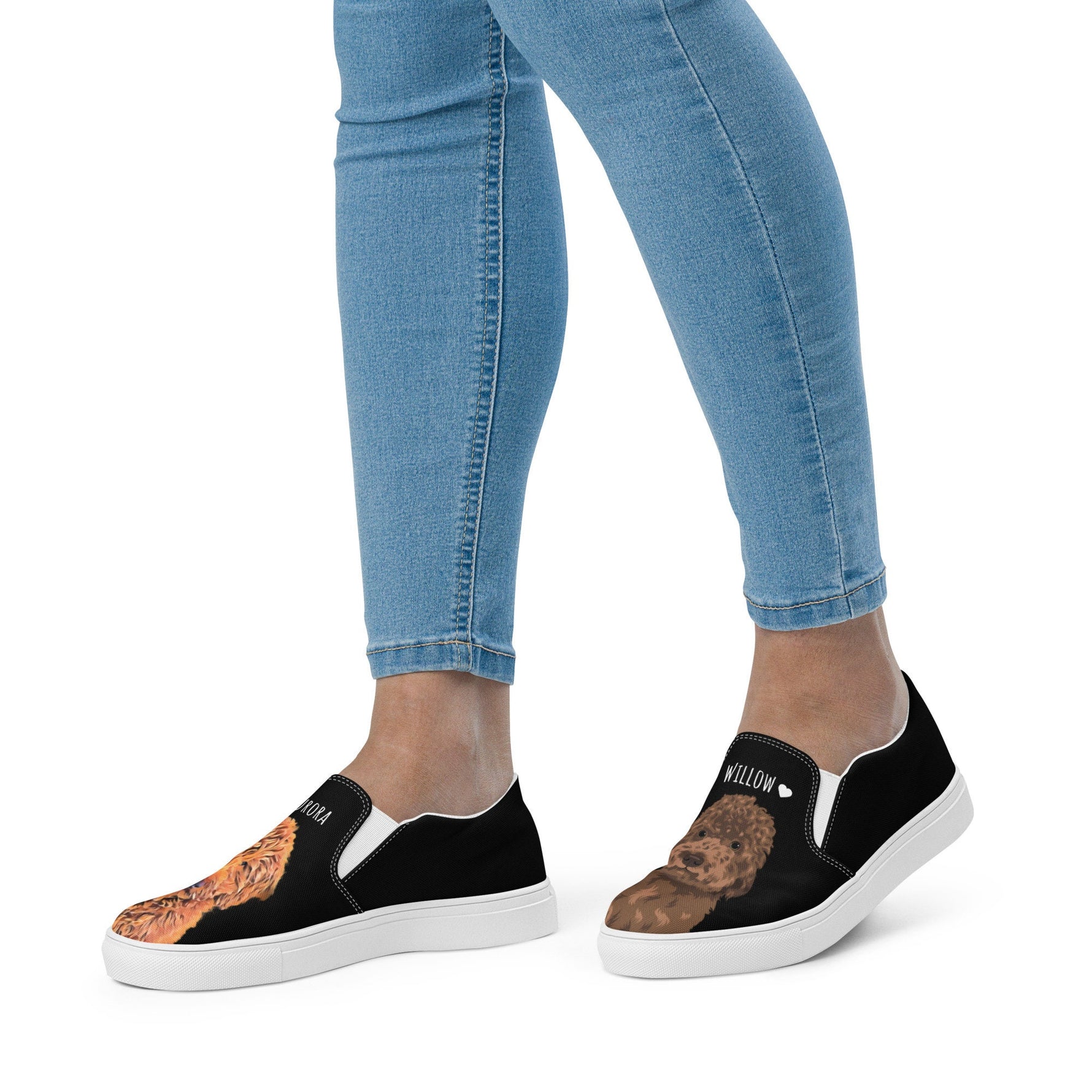 Personalized Goldendoodle Shoes For Women | Size US 5 to 12 ywd4kc-br.myshopify.com